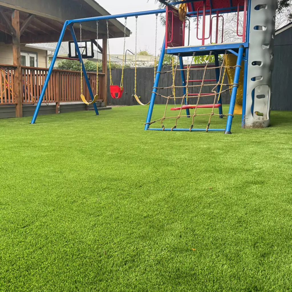 Beautiful artificial turf aesthetics