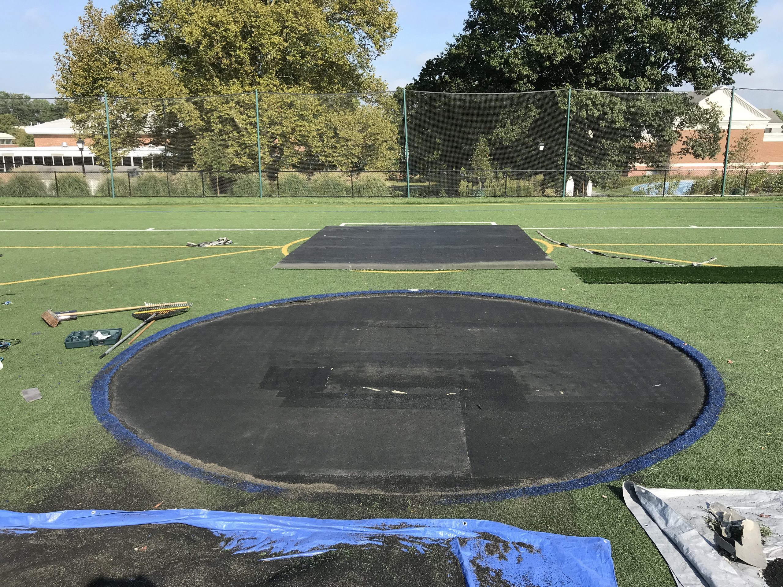 Durable turf installation